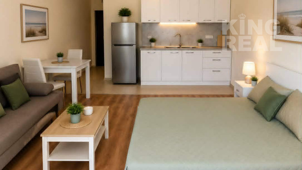 Štúdio s veľkou terasou v komplexe ORCHID FORT GARDEN na Slnečnom pobreží v Bulharsku - AJ NA SPLÁTKY