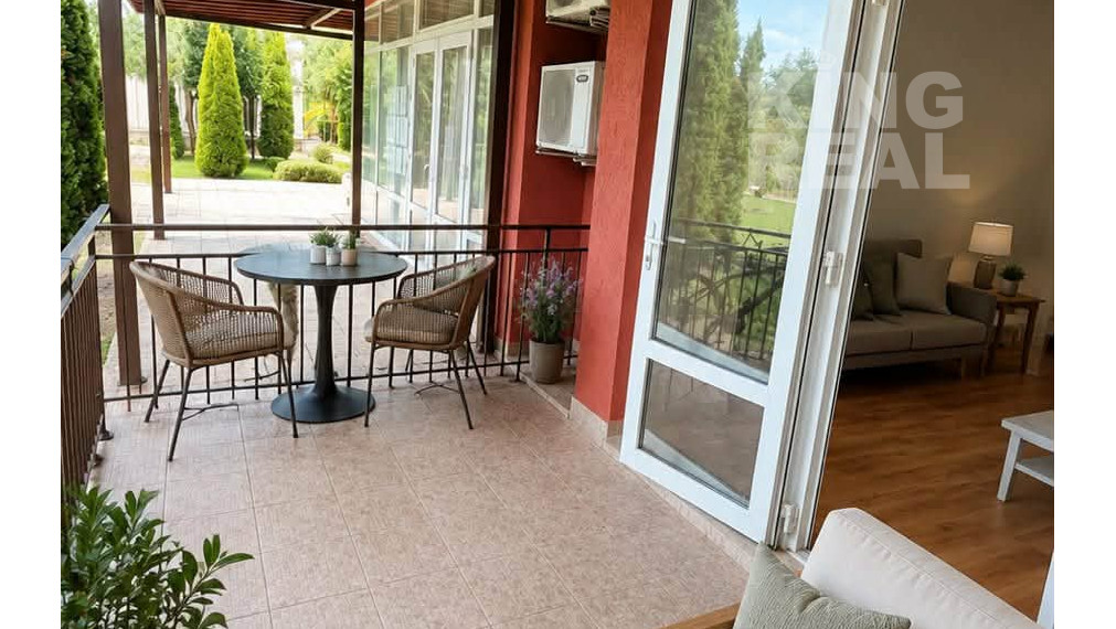 Štúdio s veľkou terasou v komplexe ORCHID FORT GARDEN na Slnečnom pobreží v Bulharsku - AJ NA SPLÁTKY