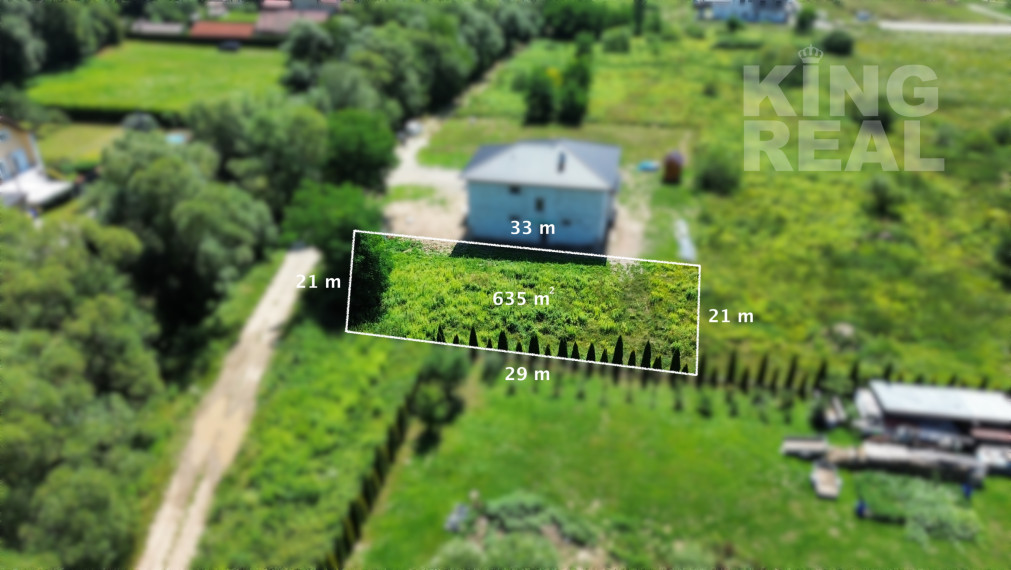 Stavebný pozemok 635 m² – Dlhá Lúka pri Bardejove