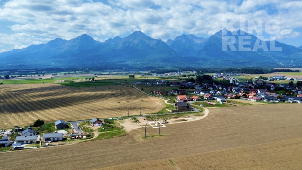 Stavebný pozemok v obci Mlynica, okr. Poprad