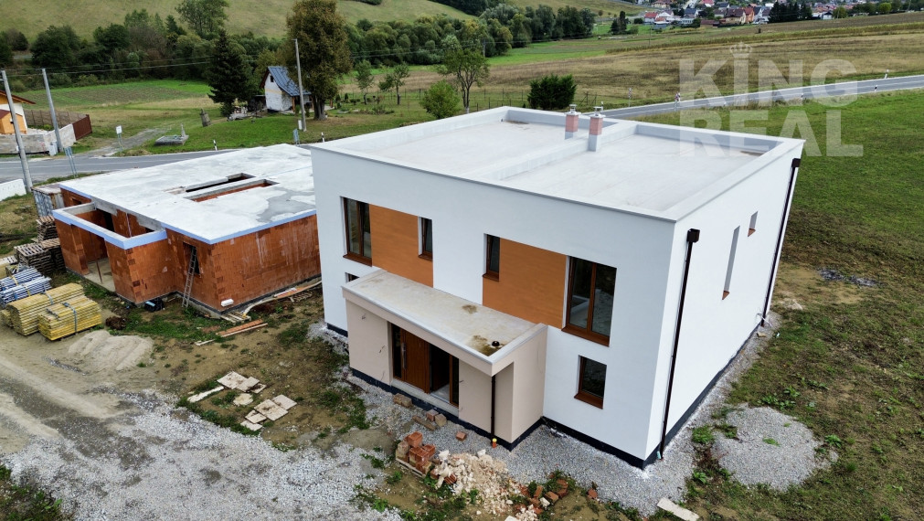 Na predaj 4 moderné rodinné domy, Kľ. Zábava, okr. Bardejov