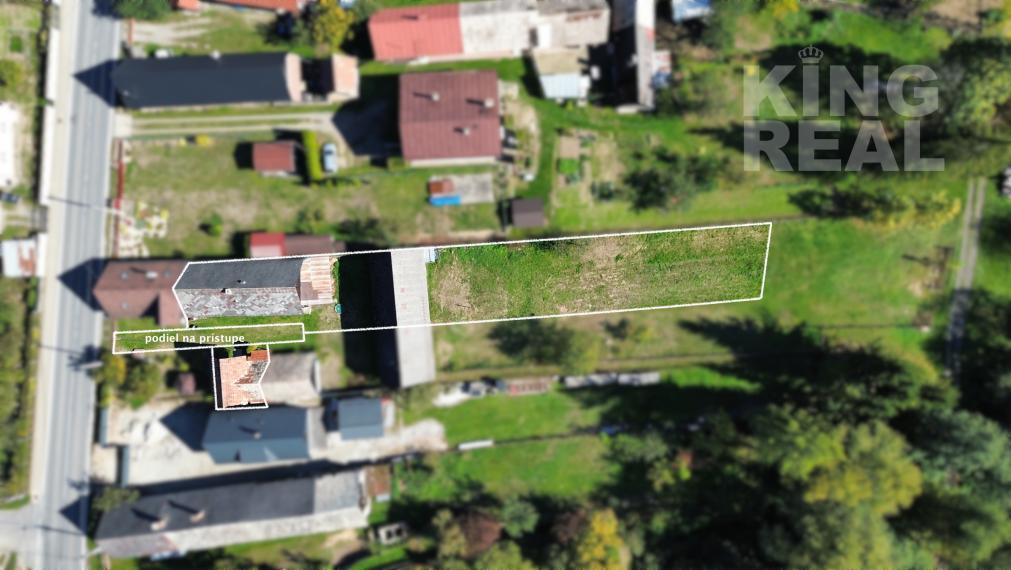 Vidiecky dom so stodolou, sypancom a záhradou v obci Gerlachov okr. Bardejov