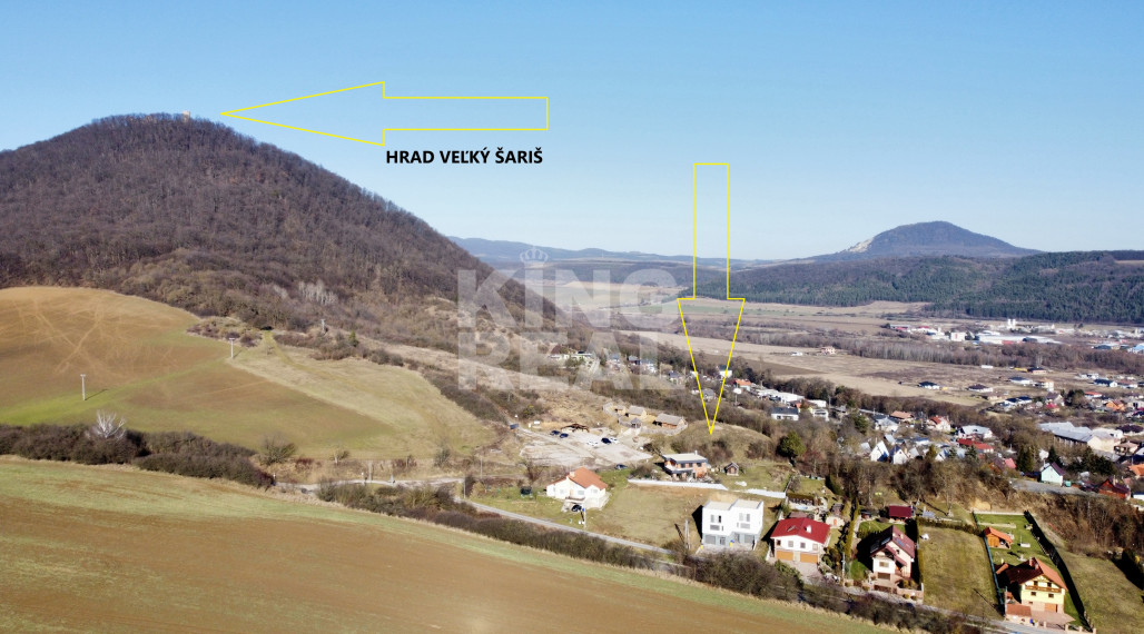 NA PREDAJ STAVEBNÝ KOMERČNÝ POZEMOK – VEĽKÝ ŠARIŠ - PREŠOV