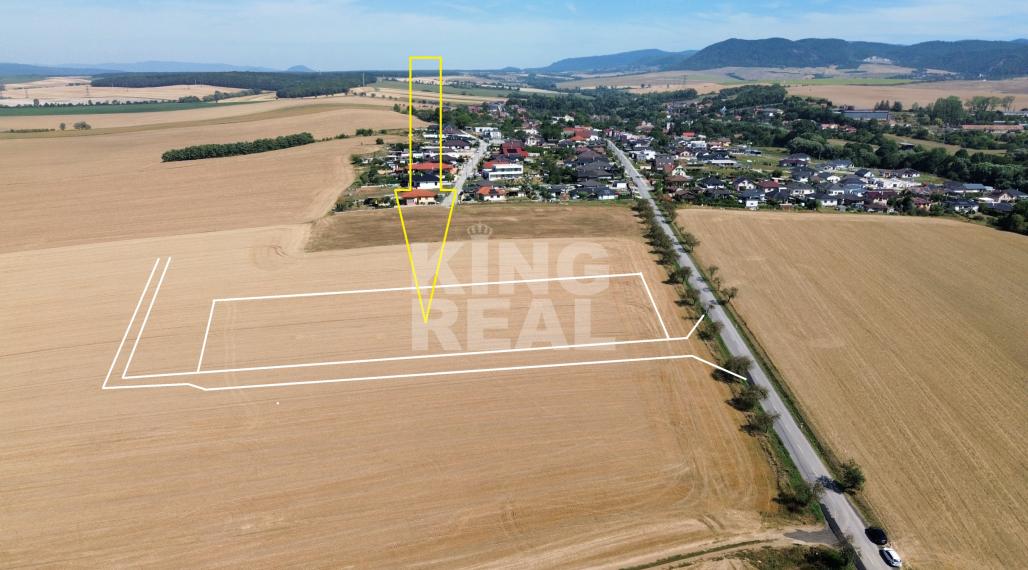 Investičný pozemok (5 306 m²) s vysokým potenciálom – Šarišské Bohdanovce