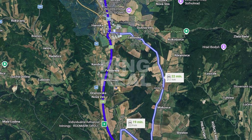Investičný pozemok (5 306 m²) s vysokým potenciálom – Šarišské Bohdanovce