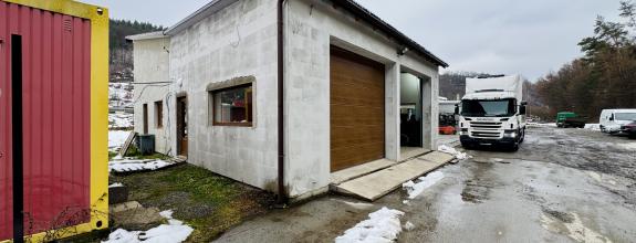 Na predaj areál autoservisu vhodný na okamžité podnikanie, Bardejovská Zábava, okr. Bardejov