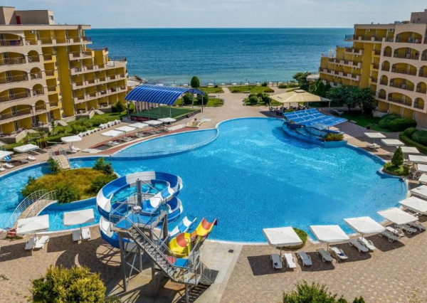 Apartmán 2kk s panoramatickým výhľadom na more v MIDIA GRAND RESORT v letovisku Aheloy v Bulharsku