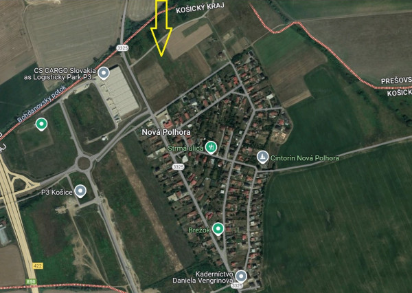 NA PREDAJ STAVEBNÉ POZEMKY  600-668 m2 NOVÁ POLHORA - KOŠICE