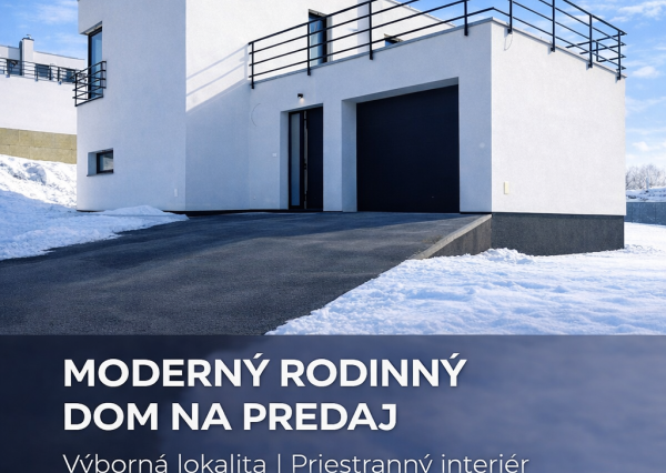 Moderný a štýlový dom v obci Kobyly, okres Bardejov