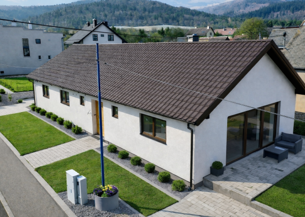 NOVOSTAVBA - Rodinný dom 4 izbový v obci Hertnik okr. Bardejov