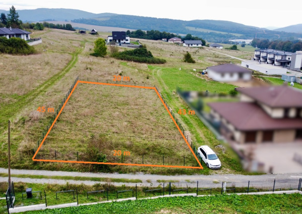 Stavebný pozemok v Bardejovských Kúpeľoch - ZNÍŽENÁ CENA