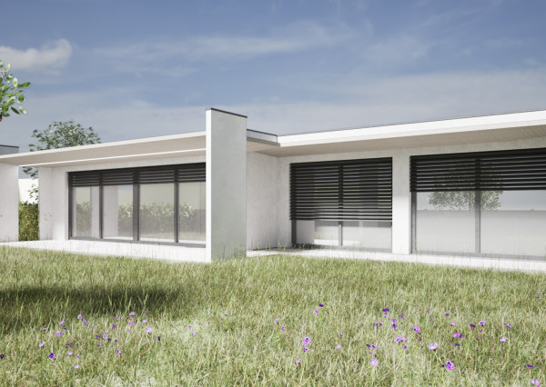 MONASTERY - 4-izbový bungalov s plochou strechou