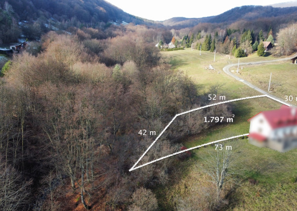 Pozemok na predaj v lyžiarskom stredisku Regetovka, okr. Bardejov