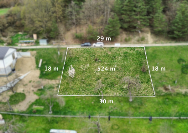 Stavebný pozemok s krásnym výhľadom v obci Rokytov okr. Bardejov