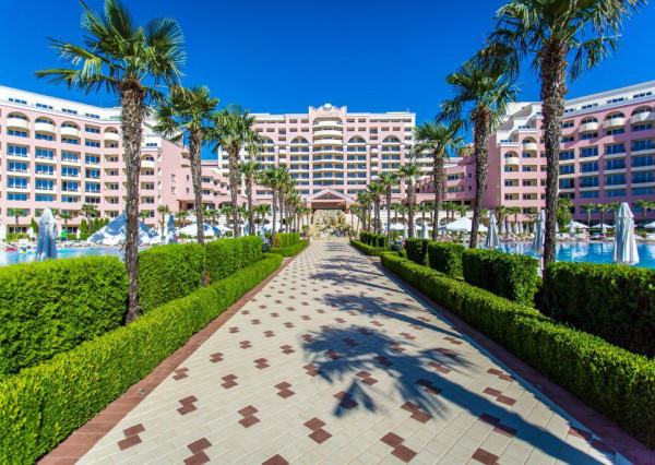 Štúdio v luxusnom DIT Majestic Beach Resort v 1. línií pri mori na Slnečnom pobreží v Bulharsku