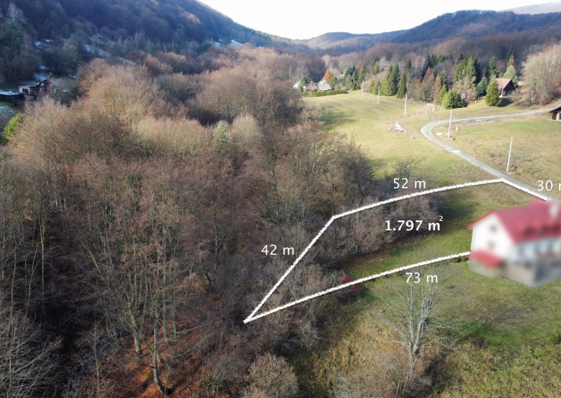 Pozemok na predaj v lyžiarskom stredisku Regetovka, okr. Bardejov