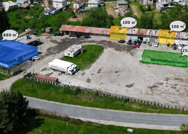 NA PRENÁJOM - SKLADOVÉ PRIESTORY GIRALTOVCE pri hlavnej ceste I/21