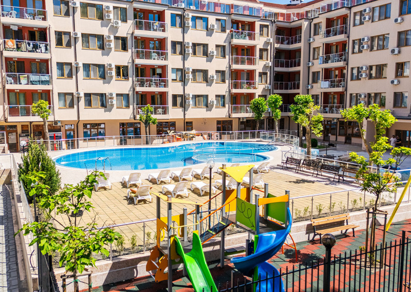 NA SPLÁTKY - Apartmány v komplexe NESSEBAR FORT RESIDENCE na Slnečnom pobreží v Bulharsku