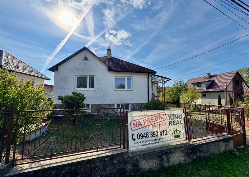 Rodinný dom s priestranným pozemkom 710 m² – Dulová Ves, len 4 km od Prešova